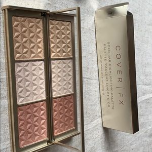 Cover FX Gold Bar highlighting Palette